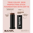 thumbnail image 6 of BLK/OPL True Color Skin Perfecting Stick Foundation SPF 15, Multi Use, Skin Like Finish, Au Chocolat, 0.5 oz, 6 of 6