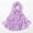 Light Purple, variant on Chiffon Hijab Scarf Head Wrap Lightweight Scarves for Women 2026 Shawls and Wraps for Evening Dresses Solid Color
