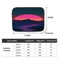 thumbnail image 3 of Laptop Sleeve Bag Compatible For iPad MacBook Air Pro Tablet Computer PC notebook Protective Fit in 10/12/13/14/15/16/17 inch Size Neon River Velly Cyber (12), 3 of 5