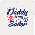 thumbnail image 4 of Inktastic My Daddy is My Sailor Boys or Girls Toddler T-Shirt, 4 of 5