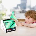 thumbnail image 4 of Muyoka Shape Shifting Box Alivio del estr茅s y la ansiedad Magic Flips Cube para adultos y ni帽os Stay Calm Hand-held Magnetic Finger Flip Cube para, 4 of 5