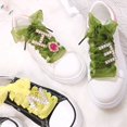 thumbnail image 2 of DIY cordones de zapatos decoración Metal nieve hilo cordón diamante letras zapatos accesorios brillantes diamantes de imitación zapatos accesorio decorativo China Gao Jinjia LED, 2 of 2