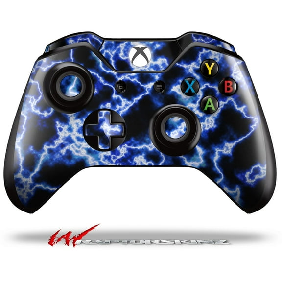Decal Style Skin for Microsoft XBOX One Wireless Controller Electrify Blue - (CONTROLLER NOT INCLUDED)