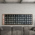 thumbnail image 3 of Creative Design 60" White and Black Distressed Bingo Board Wall Decor, 3 of 3
