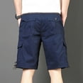 thumbnail image 7 of Xysaqa Men's Cargo Shorts Relaxed Fitted Casual Cotton Work Outdoor Shorts Mens Big & Tall Shorts with Multi Pockets 3X 4X 5X Summer Savings, 7 of 7