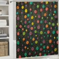 thumbnail image 6 of BCIIG Dots Bathroom Decor Set with Hooks, Colorful Luxurious Graphic Print Polyester Fabric Shower Curtain Set, Waterproof Bathroom Decoration, Multi-Size, Easy Installation 36x72, 6 of 7