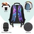 thumbnail image 4 of Aplkyhs School Backpack for Students Pink Highland Cow Print Age 6-18 Large Capacity Ergonomic Padded Adjustable Shoulder Straps Unisex Back to School Backpack for Elementary Middle High School Boys, 4 of 7