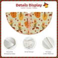thumbnail image 3 of Haiem Autumn Maple Leaf and Deer Pattern Christmas Tree Skirt Merry Christmas Party Christmas Tree Decoration,New Year Decorations-36", 3 of 6