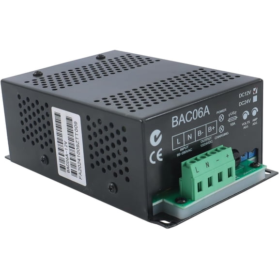 BAC06A-12V 12V/24V Diesel Generator DC Power Charger Generator Backup Power Supply System