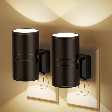 

Night Lights Plug Into Wall Dimmable Night Light Plug In Modern Night Lights With Dusk To Dawn Light Sensor Soft White 3000K 0-100Lm Adjustable Brightness Nightlight For Hallway Bedroom 2 Pack