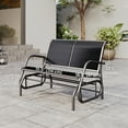 thumbnail image 3 of Outsunny Patio Double Glider Bench, 3 of 10