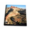 3dRose Chocolate Drops from the Maze Overlook - Canyonlands National Park - Mini Notepad, 4 by 4-inch