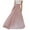 Pink, variant on Viikei formal Dresses for Women,Womens Fashion High Waist Fold Soild Vintage Loose Beach Wrap Maxi Long Skirt