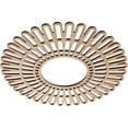 thumbnail image 2 of Ekena Millwork 16"OD x 6"ID x 1/4"T Cornelius Wood Fretwork Pierced Ceiling Medallion, Alder, 2 of 3