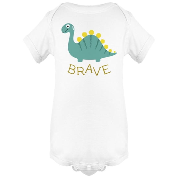 Brave Cute Dino Bodysuit Infant -Image by Shutterstock,  Newborn
