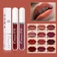 thumbnail image 3 of Lápiz labial de terciopelo mate mate, lápiz labial antiadherente impermeable, rentable 【íto】, 3 of 4