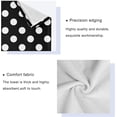 thumbnail image 4 of Coolnut 3-Piece Polka Dot Towel Set, Absorbent Soft Bathroom Decorative Towel Set with Bath Towel, Hand Towel & Washcloth Washcloth Gift, 4 of 7