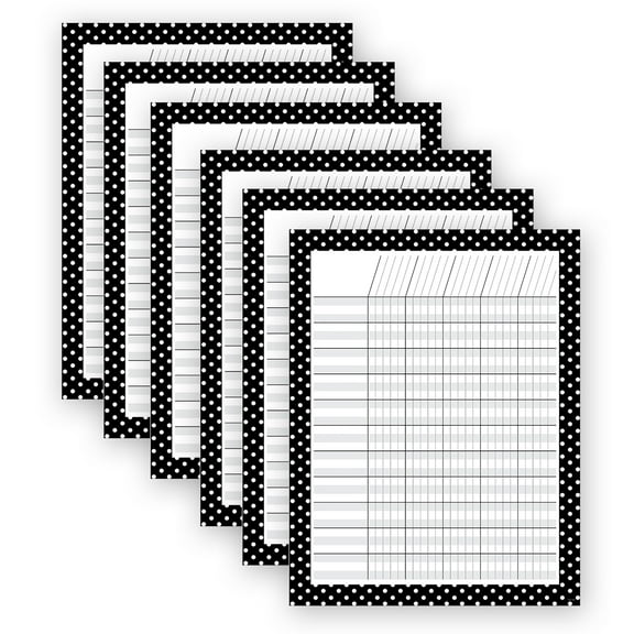 Creative Teaching Press Incentive Chart, 17" x 22", Pack of 6