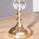 thumbnail image 4 of Candelabro de tres cabezas de metal y vidrio, sencillo, for sala de estar, mesa de comedor, decoración de bodas, adornos, 4 of 8