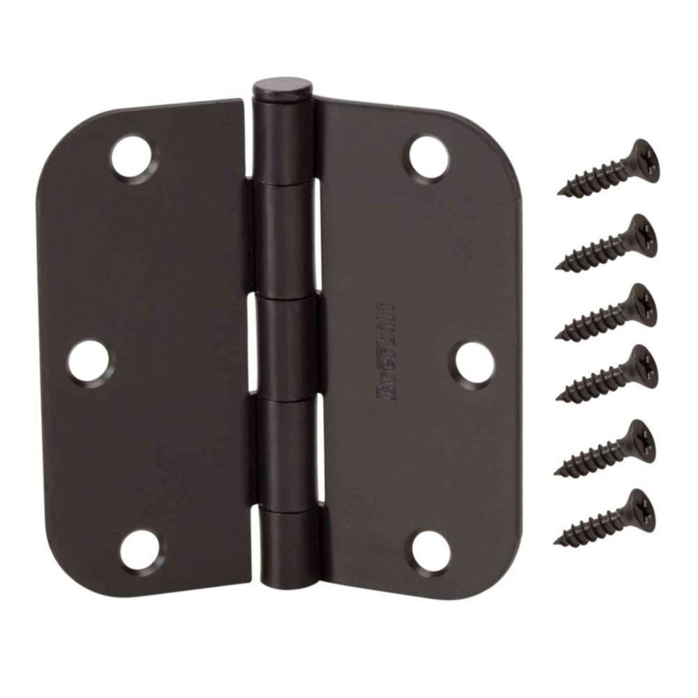 3 In. OilRubbed Bronze 5/8 In. Radius Door Hinge