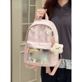 thumbnail image 3 of Cute Angel Wing Polka Dot Backpack Multi Color Portable Teen School Holiday Gift Bag, 3 of 6
