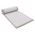 thumbnail image 1 of Sonducket Juego de 3 unidades de cojín de masaje, esterilla de acupresión para Yoga y juego de almohada, masajeador de pies y cuello, almohadilla de Uniforme atlético Gris Sonducket OD000146-04, 1 of 6