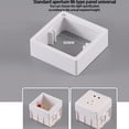 thumbnail image 2 of QualitChoice 2pack/lot Single Socket Spacers Pack Of 2 For Versatile Mounting Options Single Socket Spacer 1 20mm, 2 of 6