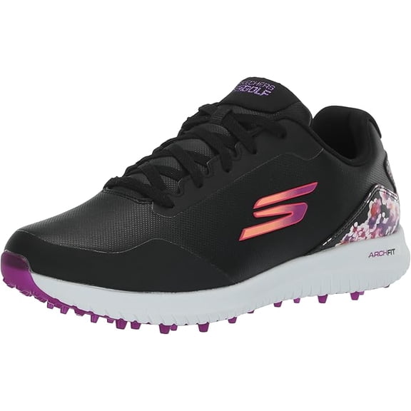 Skechers Womens Golf Shoes Go Max Arch Fit Lightweight Spikeless Breathable Cushioned Athletic Sneakers Comfort Stability Support Design
