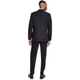 thumbnail image 2 of Nautica Mens Modern fit 2 Piece Suit 48 L / 43 Waist Black Solid Stretch, 2 of 6
