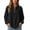 Black, variant on Kaemgyyd Womens Long Sleeve Shirts Quarter Zip Tops Round Neck Pullover Casual Fall Fashion Clothes Outfits