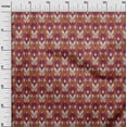 thumbnail image 2 of oneOone Viscose Chiffon Fabric Paisley Ikat Print Sewing Fabric BTY 42 Inch Wide, 2 of 4