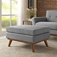 thumbnail image 5 of Allora Fabric Upholstered Ottoman in Expectation Gray, 5 of 5