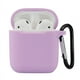 thumbnail image 2 of Compatible con funda AirPods con llavero, funda protectora de silicona prémium a prueba de golpes para estuche de carga AirPods 2 y 1 (Airpods 1, rojo), 2 of 5
