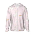 thumbnail image 2 of Lsque Rainboe And Rabbit UPF 50+ Lightweight Sun Protection Men's Women's Long Sleeve Shirt, Hoodie Performance -X-Large, 2 of 9