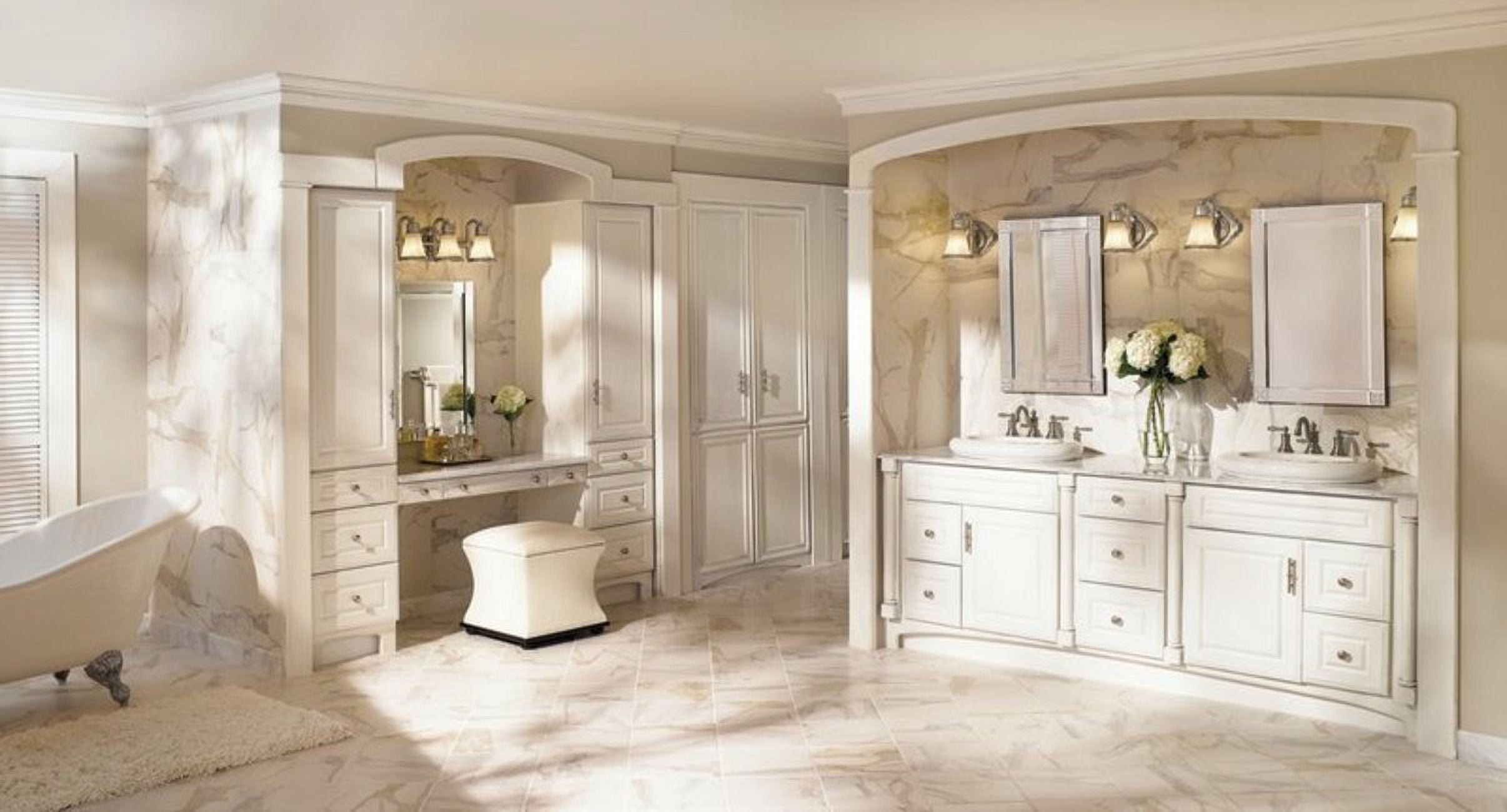 Moen Yb9861 9" Wide Victorian 1 Light Bathroom Fixture From The Waterhill Collection -