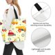 thumbnail image 3 of Balery Heavy Equipment Bolsa Tote Estilo Estético con Cremalleras, Bolsa de Hombro, Bolsa de Compras Grande y Plegable, 3 of 8