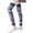 Blue, variant on HNMKIU Winter Knitted Bohemian Boot Ankle Socks For Ladies Cozy Thermal Leg Warmers Fashionable Layering Sleeves Black - One Size