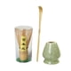 thumbnail image 2 of Japones Matcha Set Modern Tea Utensils Matcha Accessory Bamboo Matcha Batchis, Batcheador de cerámica y cuchara de bambú Verde de mármol, 2 of 9