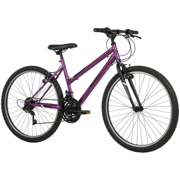 Movelo Algonquin Vélo de montagne de 26 pouces pour femmes, 18 vitesses, Magenta