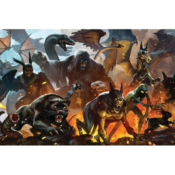Cryptid Confluence Monster Puzzle | 1000 Piece Jigsaw Puzzle
