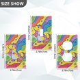 thumbnail image 7 of Yayeee Duplex Wall Plate 1-Gang 4.5"x2.7" Home Receptacle Light Switch Decorative Outlet Cover, Vibrant Dinosaur, 7 of 7