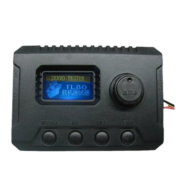 TL80 RC Servo Tester Multi-Function Programmable Digital Steering Gear Performance for RC Robot Helicopter Car Servo