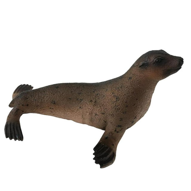 de ANIMALES RESLISTICOS - Incluyendo , Gran Tiburón , , Morsa, Tortuga , León Marino, - 12 CUTICAT Juguetes marinos de animales