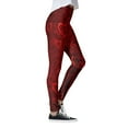 thumbnail image 2 of Ydojg Yoga Pants For Women Valentine'S Day Lovesy Stripes Print Leggings Skinny Pants For Yoga Running Pilates Gym Xl, 2 of 9