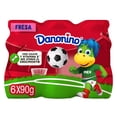 thumbnail image 1 of Alimento lácteo bebible Danonino sabor fresa 6 pzas de 90 g c/u, 1 of 5