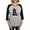 Heather/Black, variant on CafePress - Costumed Pitbull Halloween Women's Baseball T Shirt - Womens Baseball Tee