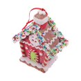 thumbnail image 4 of 1 pieza de adorno colgante con forma de casa, adorno colgante de resina para árbol de Navidad, 4 of 4