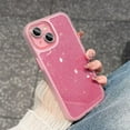 thumbnail image 7 of Glitter Star Clash 2-in-1 Hard Phone Case, Simple and Premium with Glitter Paper, Drop Resistant and Wear Resistant, for iPhone 15 14 13 12 11 Pro Max Phone Case (Pink,iPhone 12 Pro), 7 of 7