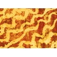 thumbnail image 1 of Ahgly Company Machine Washable Indoor Rectangle Abstract Yellow Modern Area Rugs, 2' x 4', 1 of 4