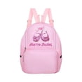 thumbnail image 3 of Mochila de ballet portátil para niñas, ideal para bailar latino, viajar y hacer gimnasia. Rosa, 3 of 9
